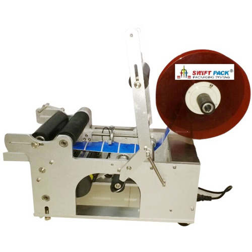 Semi Automatic Round Bottle Labeling Machine With Coding